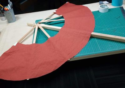 Adding Fabric to Our Glider with CosBond Attach & Build