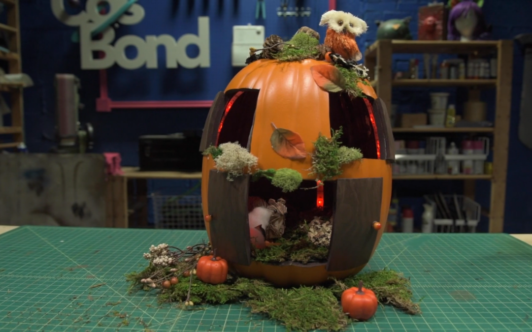 Creating an Autumn Pumpkin with CosBond Attach & Build