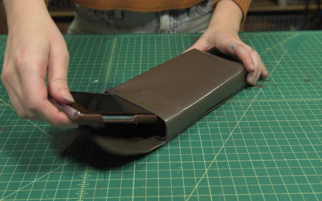 Creating a Cell Phone Pouch with CosBond Attach & Build and Reinforcer