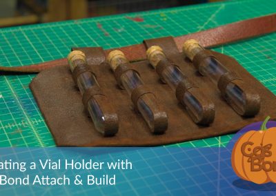 Creating a Vial Holder with CosBond Attach & Build